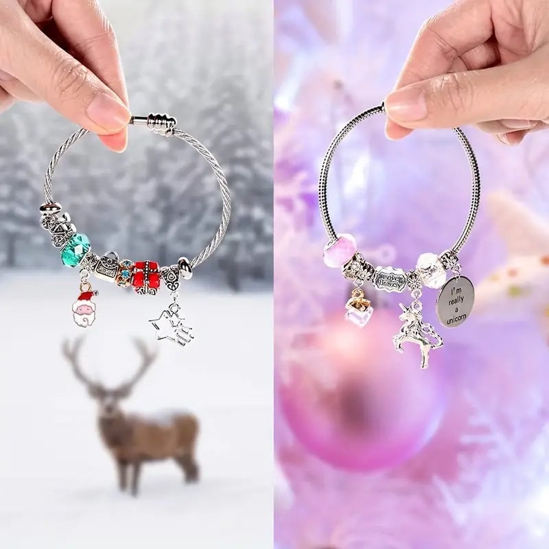 ⏳50% di sconto per un periodo limitato⏰Kit per creare braccialetti con charm | Perline e confezioni regalo💎🎁