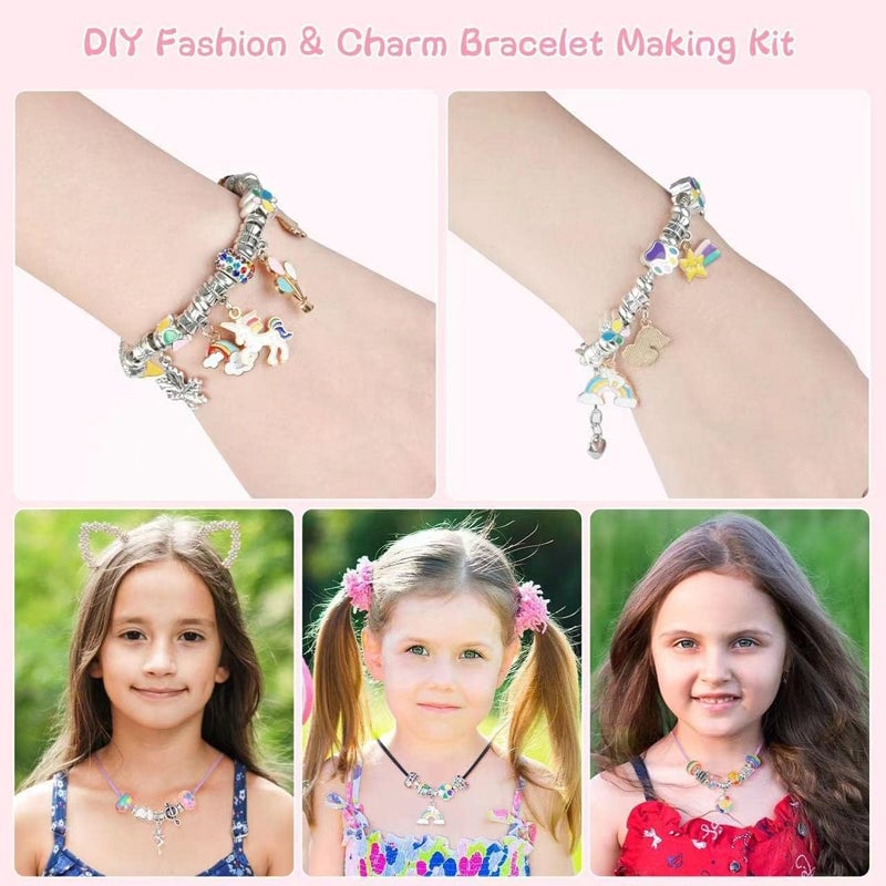 ⏳50% di sconto per un periodo limitato⏰Kit per creare braccialetti con charm | Perline e confezioni regalo💎🎁