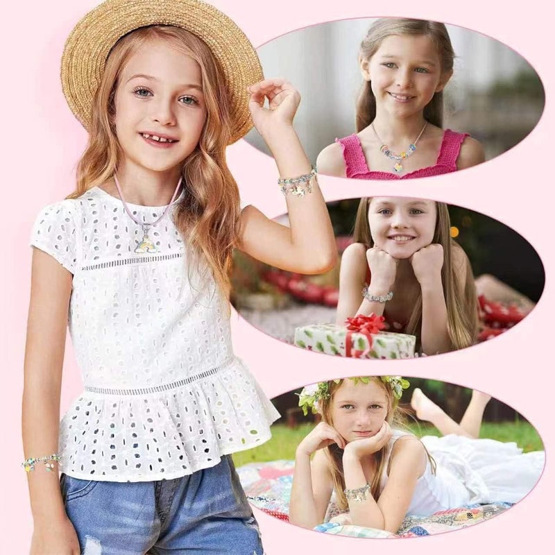 ⏳50% di sconto per un periodo limitato⏰Kit per creare braccialetti con charm | Perline e confezioni regalo💎🎁