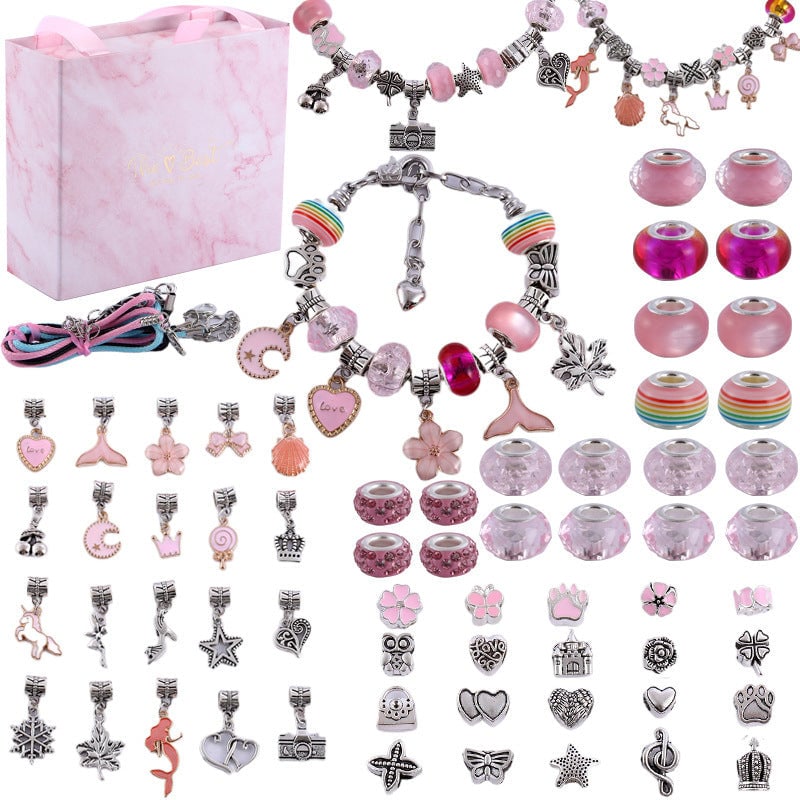 ⏳50% di sconto per un periodo limitato⏰Kit per creare braccialetti con charm | Perline e confezioni regalo💎🎁
