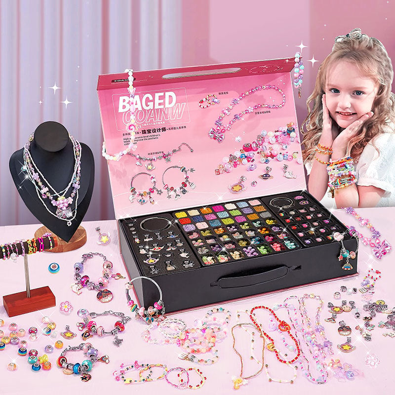 ⏳50% di sconto per un periodo limitato⏰Kit per creare braccialetti con charm | Perline e confezioni regalo💎🎁