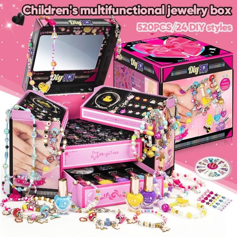 ⏳50% di sconto per un periodo limitato⏰Kit per creare braccialetti con charm | Perline e confezioni regalo💎🎁