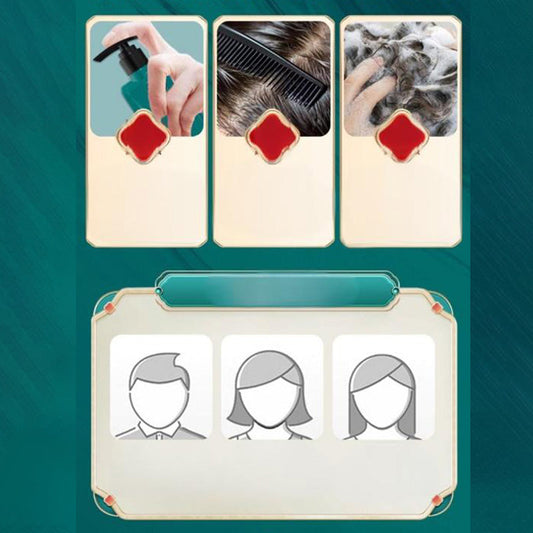 Crema tintura per capelli a base vegetale per coprire i capelli grig