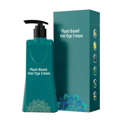 Crema tintura per capelli a base vegetale per coprire i capelli grig