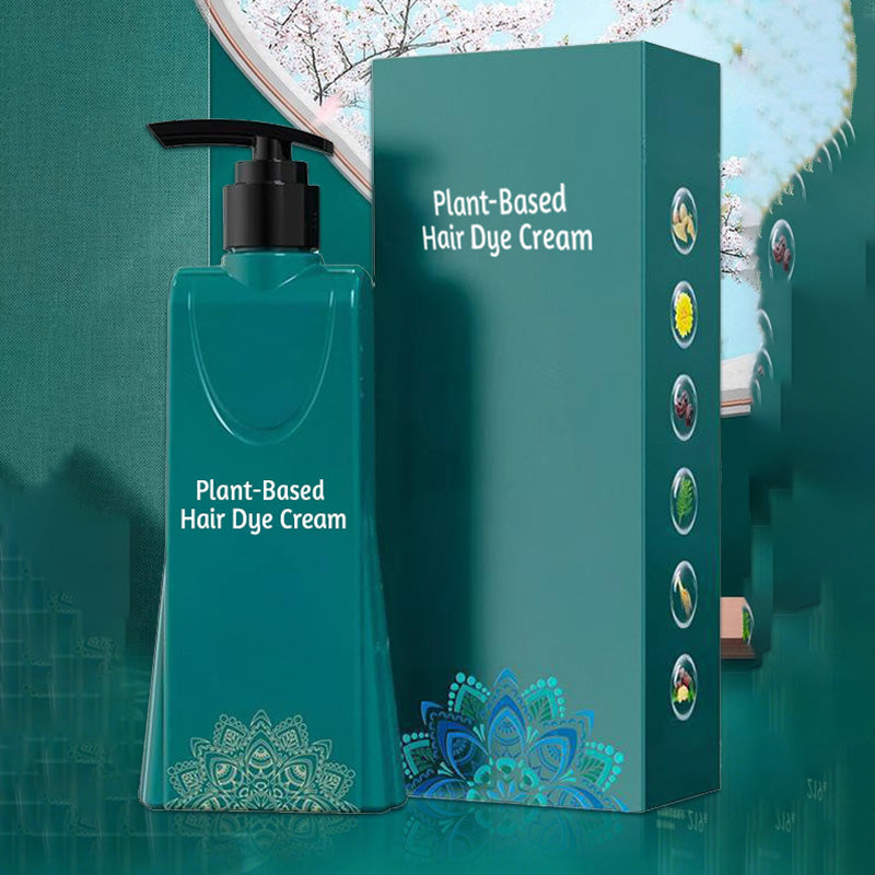 Crema tintura per capelli a base vegetale per coprire i capelli grig