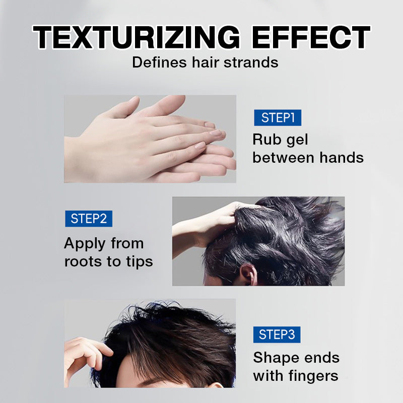 Gel Modellante Leggero per Capelli da Uomo