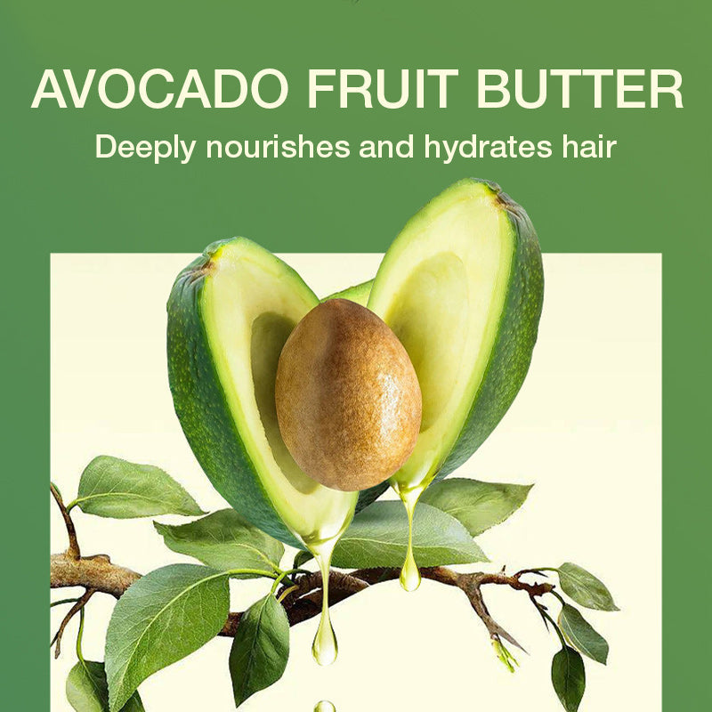 Maschera per capelli nutriente all'avocado