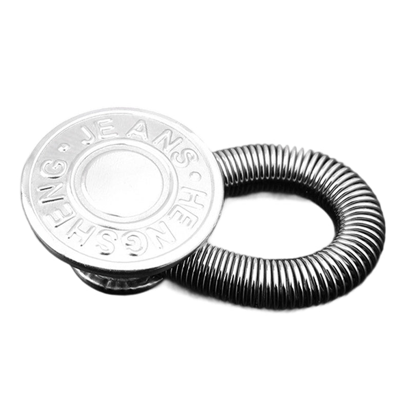 🏆Pulsante di estensione in metallo con molla per jeans🔩👖