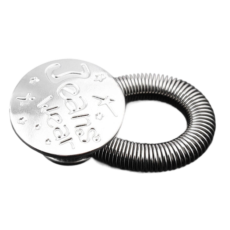 🏆Pulsante di estensione in metallo con molla per jeans🔩👖