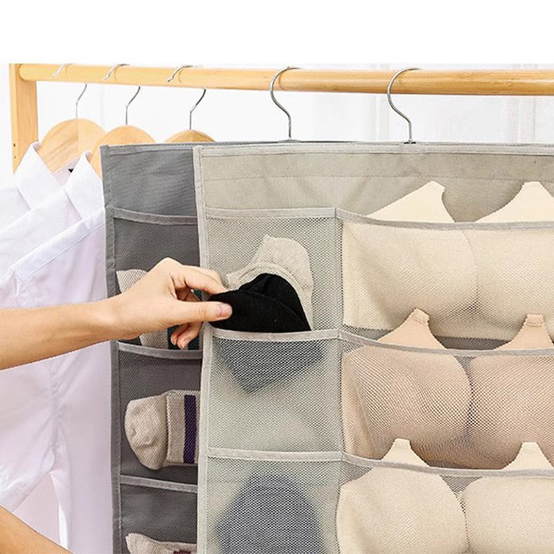 Organizer Appendibile Bifacciale per Biancheria Intima