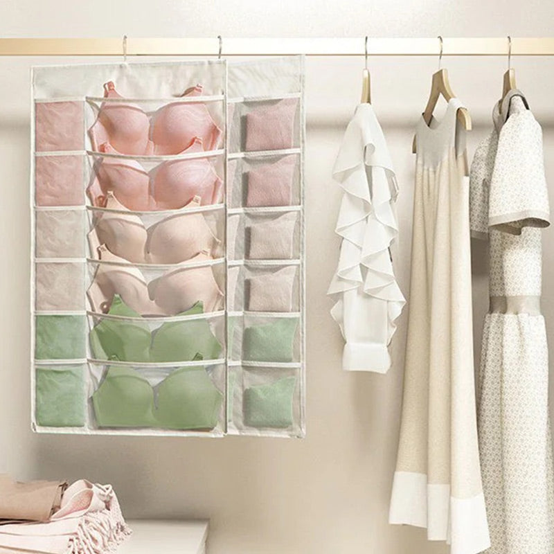 Organizer Appendibile Bifacciale per Biancheria Intima