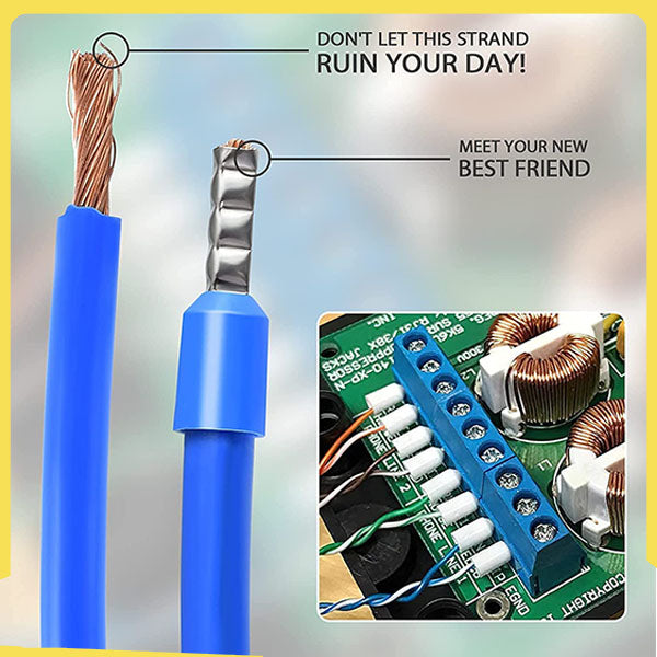 🔌 50% DI SCONTO ORA ! ⚡ Set di Terminali a Crimpare da 800 Pezzi – Installazione Rapida, Sigillo Sicuro & Organizzatore Professionale 🛠️