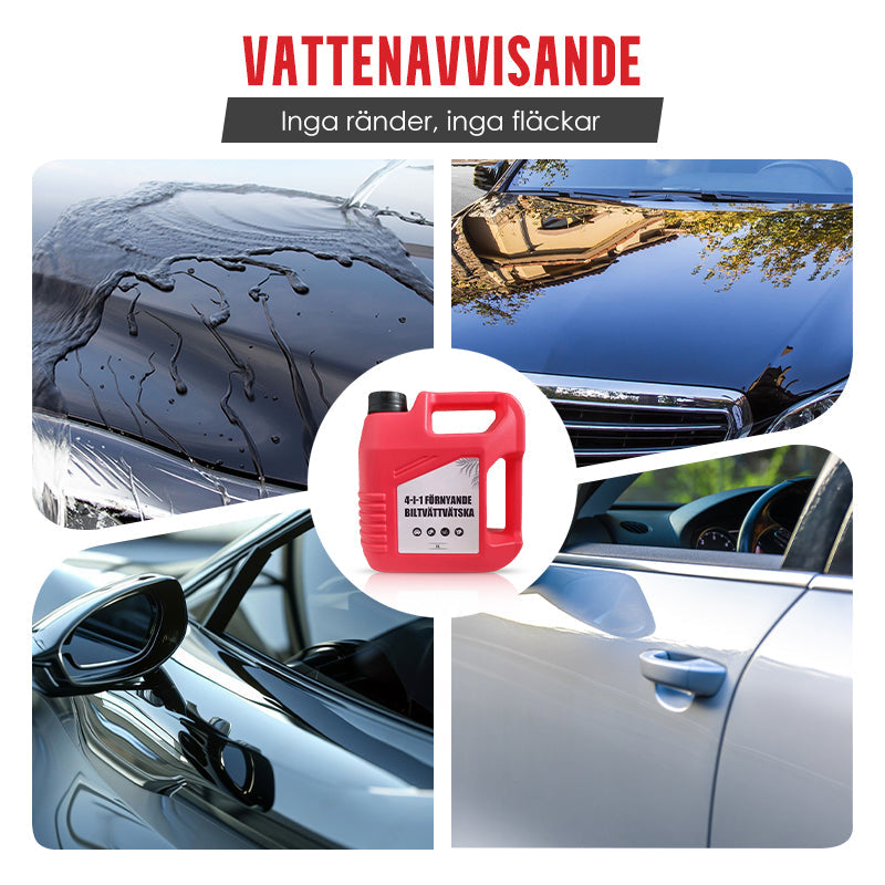 🔥2026 BEST‑SELLER｜50K+ VENDUTI🔥50% DI SCONTO 🧼🚗 Liquido lava‑auto rigenerante 4 in 1｜Pulisce, lucida, impermeabilizza e protegge. Promozione compra 1 ricevi 4: flacone liquido + spruzzatore + panno + spugna✨