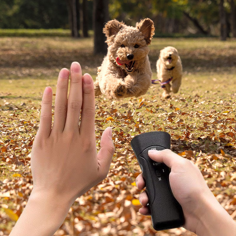 Dispositivo ad ultrasuoni compatto e portatile per l’addestramento dei cani