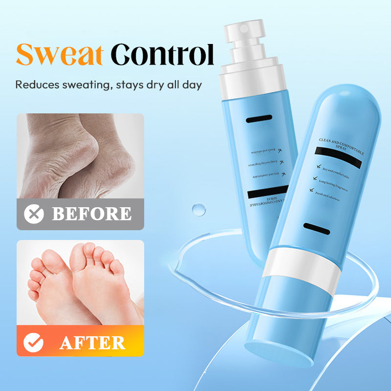 Deodorante Spray Piedi Naturale - Freschezza per Tutto il Giorno