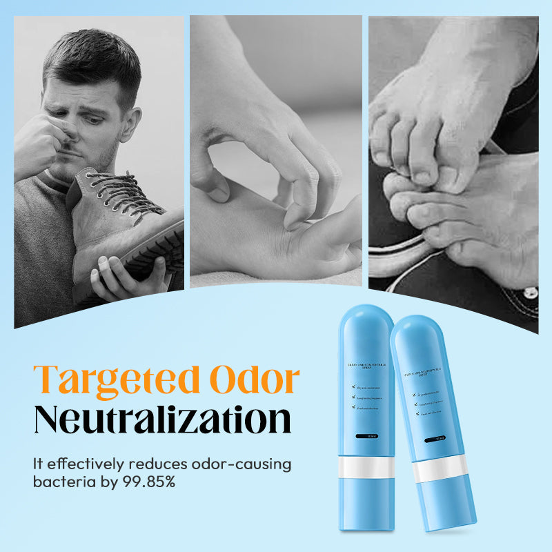 Deodorante Spray Piedi Naturale - Freschezza per Tutto il Giorno