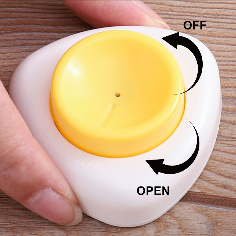 🥳SUPER OFFERTA 2026🥳💞50.000+ VENDUTI!⚡🥚 50% SCONTO! Foratore per uova con blocco di sicurezza – Struttura robusta, utilizzo semplice. Apre le uova in modo pulito – evita tagli accidentali durante la preparazione! 🛡️✨