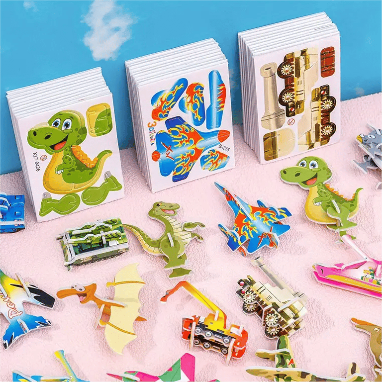 🔥Offerte speciali-🦋Puzzle 3D educativo con personaggi dei cartoni animati