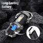 🥳2026 BESTSELLER✨OLTRE 50.000 VENDUTI! 🔦 Torcia portachiavi LED+COB con 7 modalità luminose. Ultra leggera, solo 29g, da agganciare a chiavi o giacca. Pratica per passeggiate, emergenze, riparazioni. Compatta e resistente, non rimarrai mai al buio.