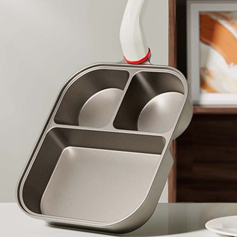 Padella a forma di tazza 3 in 1 di grande capacit