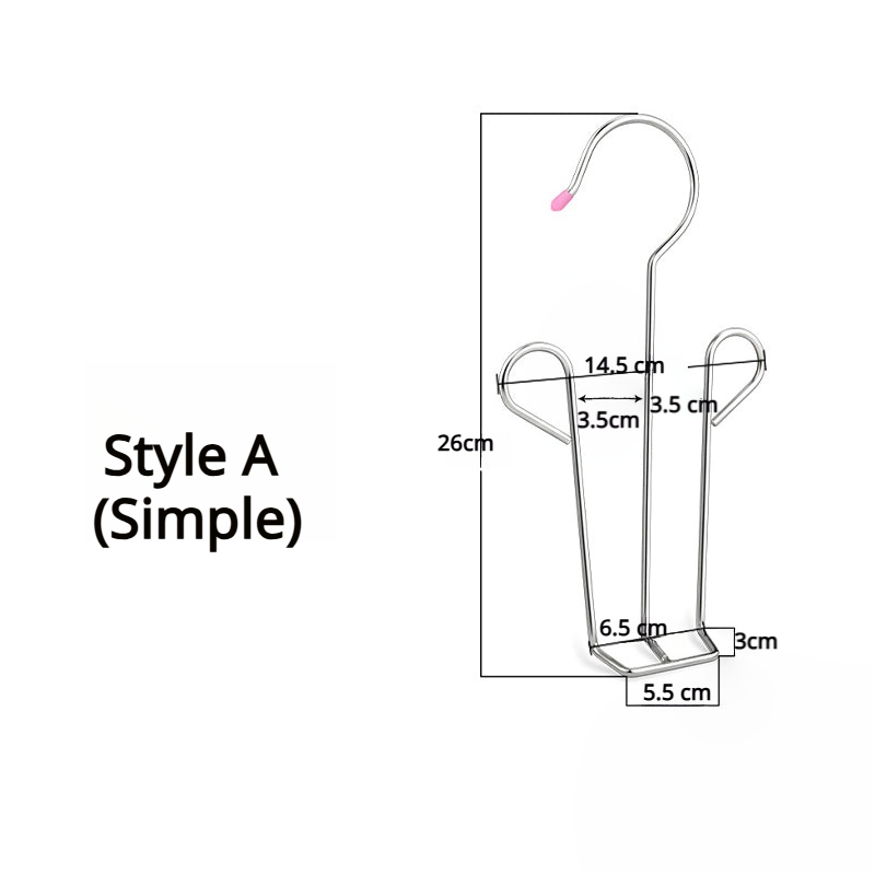Appendi Scarpe in Acciaio Inox Multifunzionale