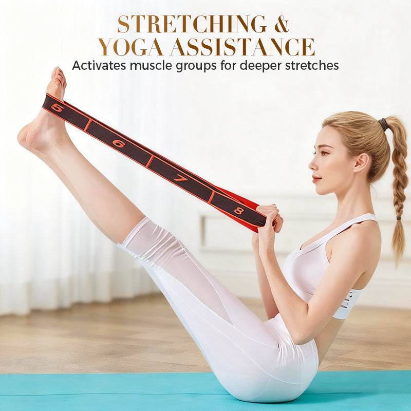 Banda di Resistenza Fitness per Stretching e Yoga