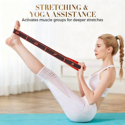 Banda di Resistenza Fitness per Stretching e Yoga