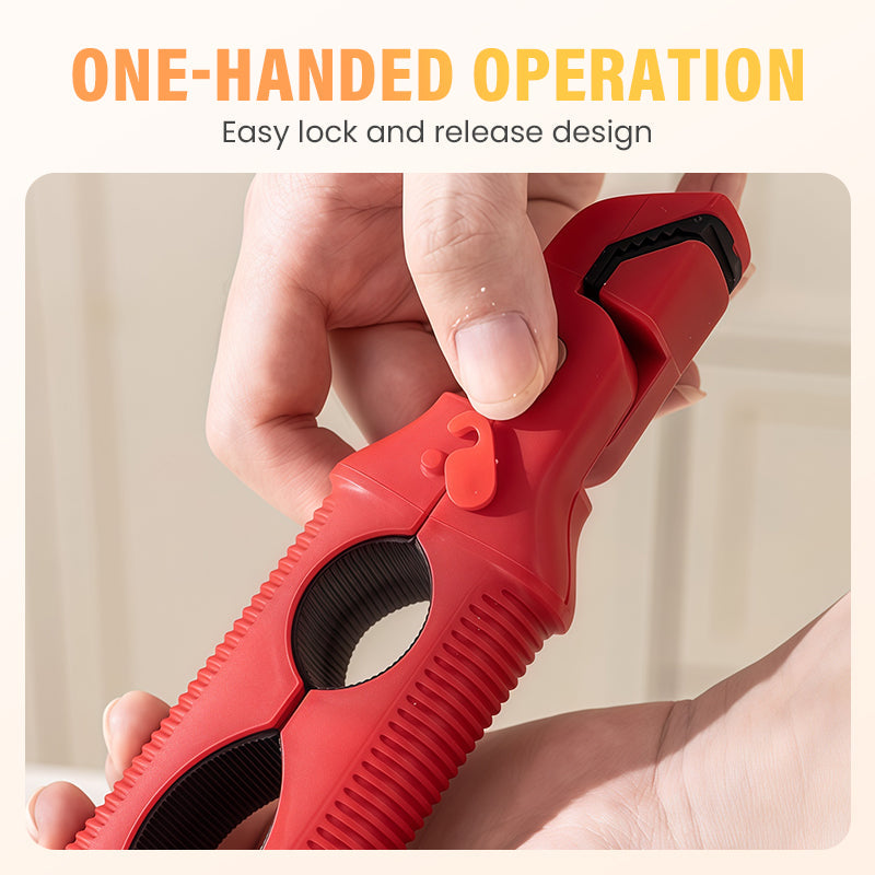 🍳✨ Pinza silicone 3 in 1 per cucina – Dì Addio alle scottature e ai troppi utensili! 🚫 Antiscivolo, resistente al calore fino a 230°C, solleva stoviglie + apribottiglie, salvaspazio ✨