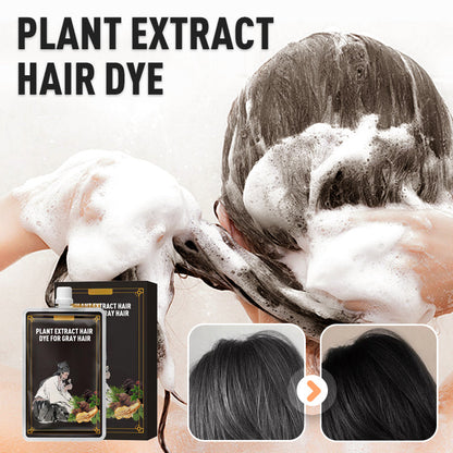 💆‍♀️🌿Tintura per capelli con estratti vegetali per capelli grigi