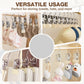 Ganci multifunzionali per bucato con clip