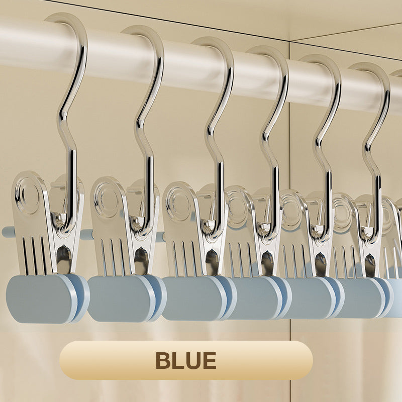 Ganci multifunzionali per bucato con clip