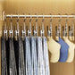 Ganci multifunzionali per bucato con clip