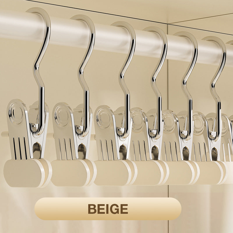 Ganci multifunzionali per bucato con clip