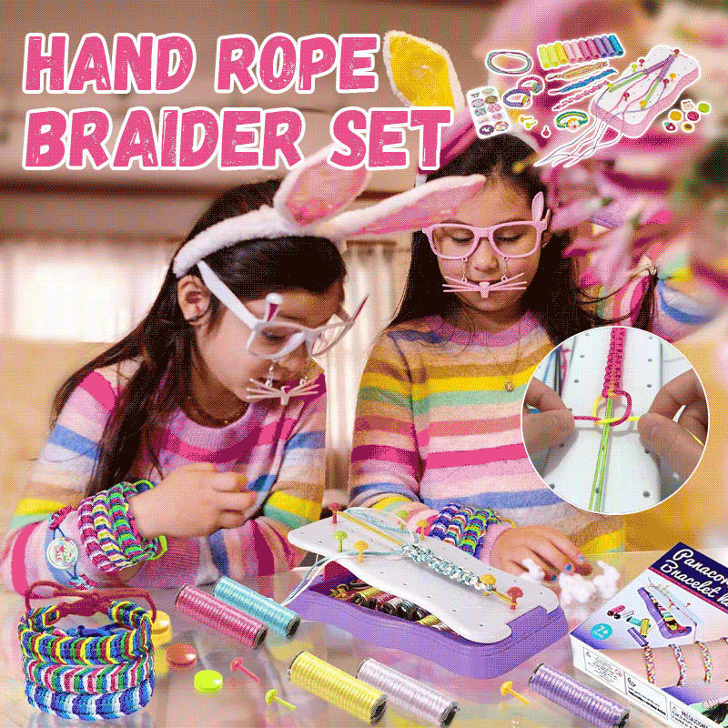 Set per intrecciare le corde a mano fai da te