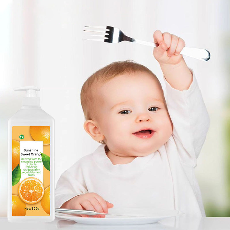 Detergente liquido per frutta e verdura