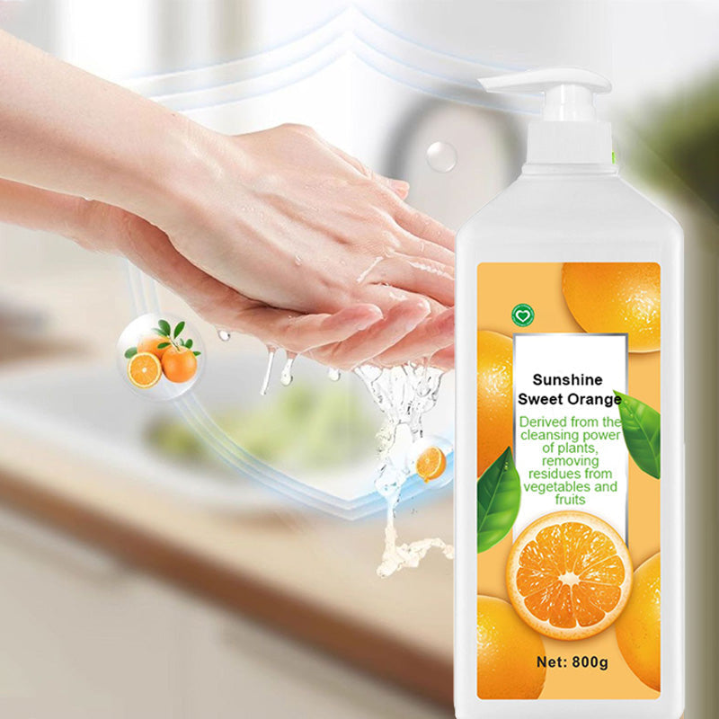 Detergente liquido per frutta e verdura