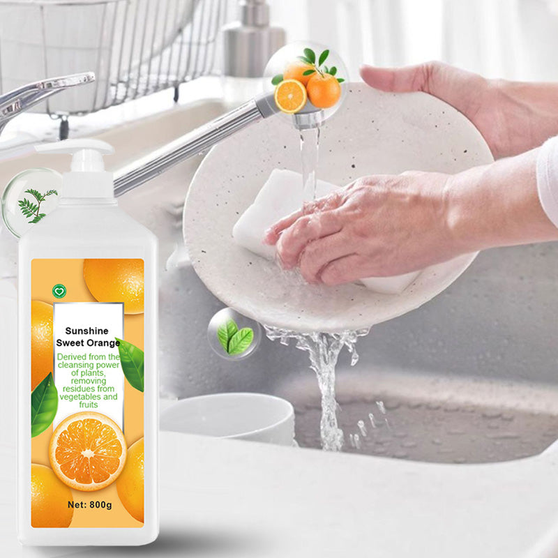 Detergente liquido per frutta e verdura