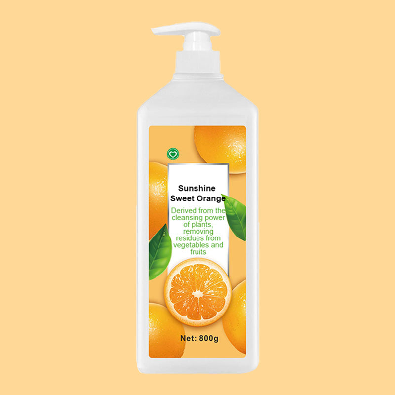 Detergente liquido per frutta e verdura
