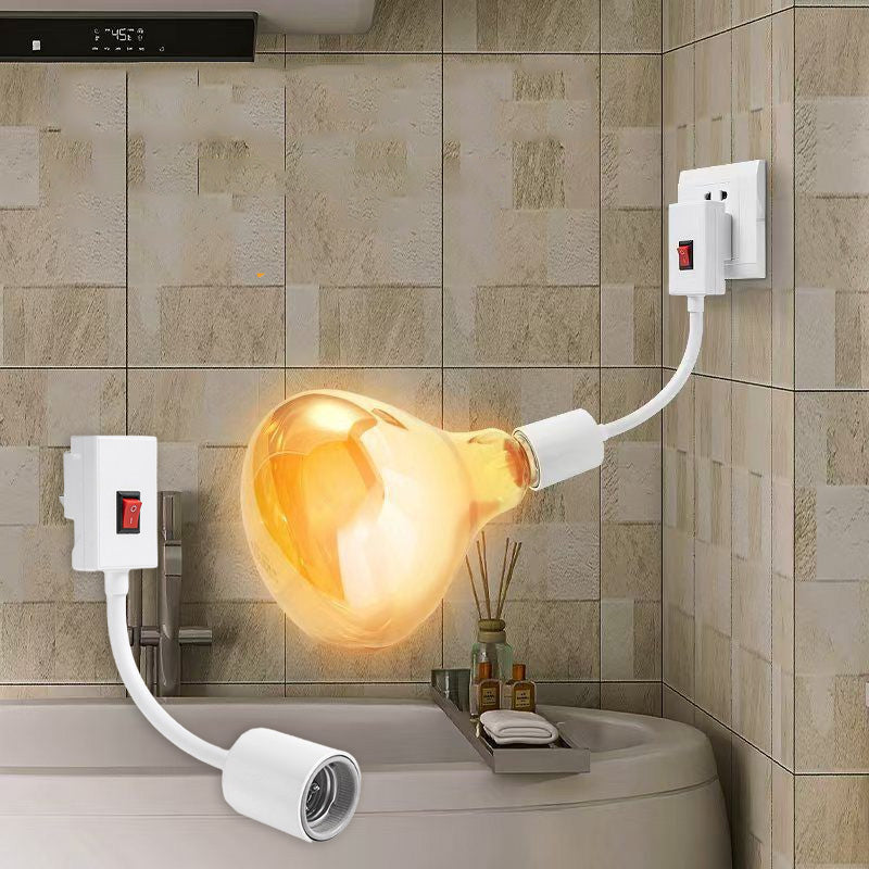 🥳2026 BESTSELLER💡Faro da bagno ad alta potenza con interruttore. Resistente all'umidità, riscaldamento rapido, installazione semplice, perfetto per riscaldare il bagno nei giorni freddi.