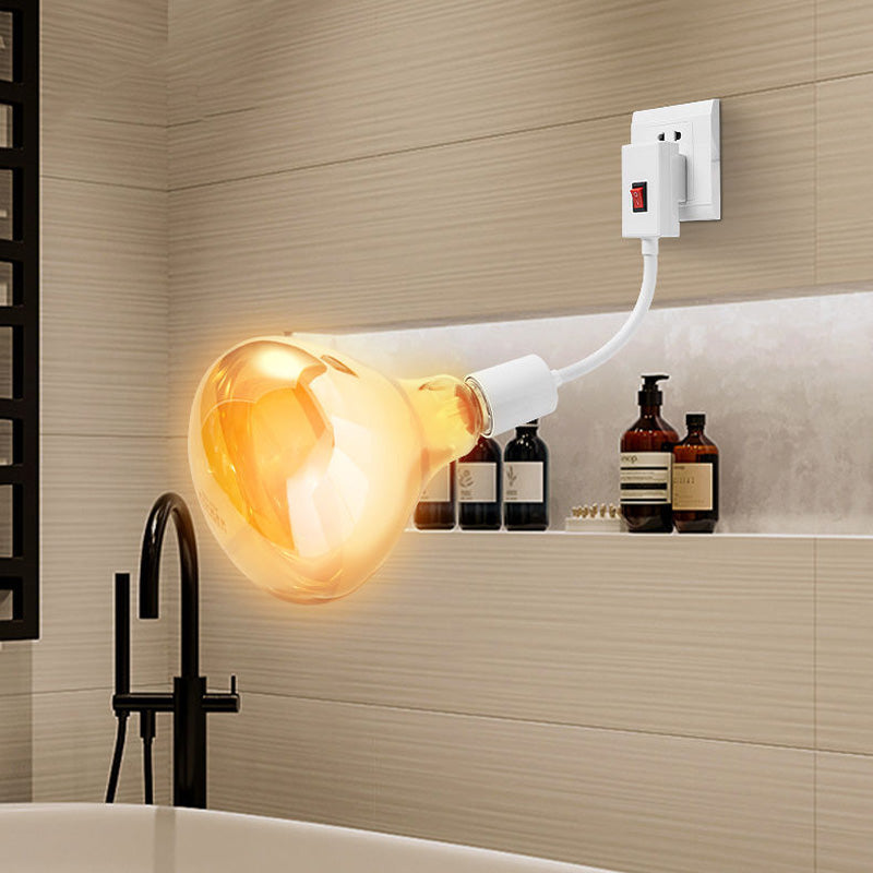 🥳2026 BESTSELLER💡Faro da bagno ad alta potenza con interruttore. Resistente all'umidità, riscaldamento rapido, installazione semplice, perfetto per riscaldare il bagno nei giorni freddi.