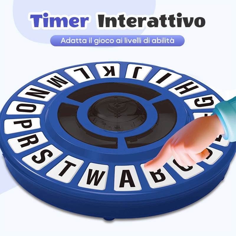 Gioco da Tavolo dell'Alfabeto Familiare