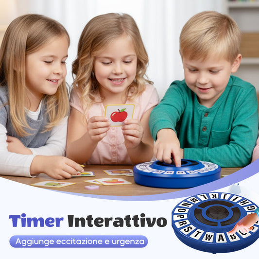 Gioco da Tavolo dell'Alfabeto Familiare