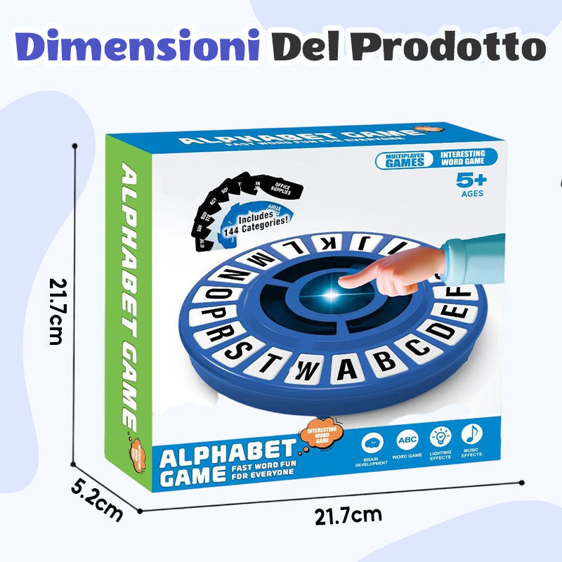 Gioco da Tavolo dell'Alfabeto Familiare