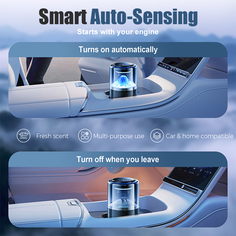 Diffusore intelligente per auto per set di oli essenziali