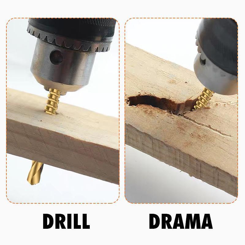 🔩 ACQUISTA 1, OTTIENI 1 GRATIS! ✨ Set Punte Elicoidali in Titanio (6 PZ) – Alta resistenza, Per foratura precisa & Adatto per metalli duri ⚙️