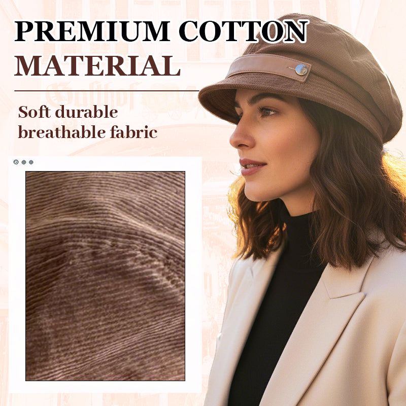 Cappello Pescatore in Velluto a Coste Retrò