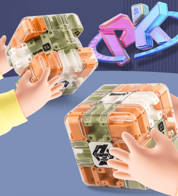 🎁2026 HOT SALE!🧩Grande labirinto 3D Puzzle Maze Cube - Giocattolo rompicapo coinvolgente