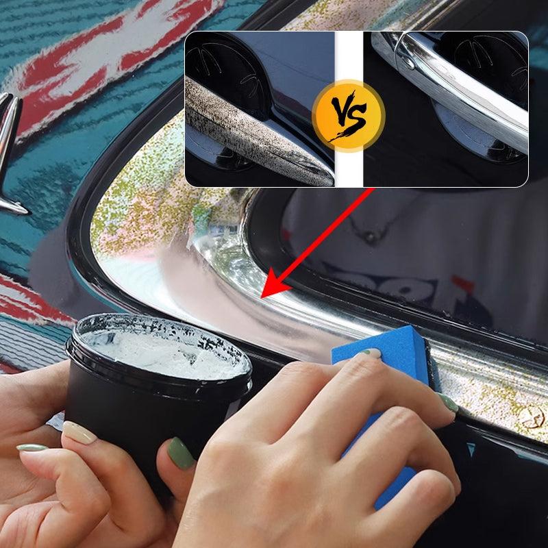Pasta Rigenerante Multiuso per Parti Cromate dell'Auto