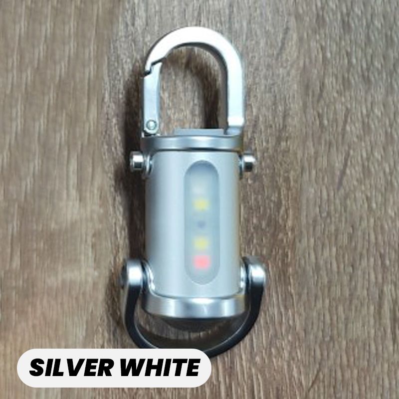Torcia Portachiavi Impermeabile Mini da 1200LM Super Luminosa