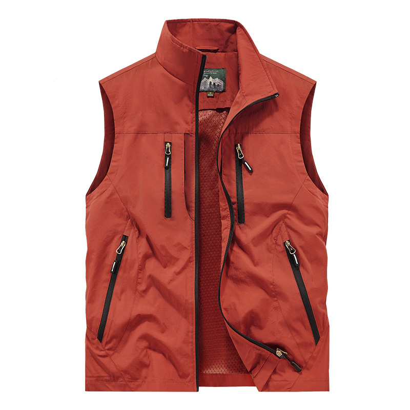 🧥👕Gilet oversize senza maniche da uomo con tasche